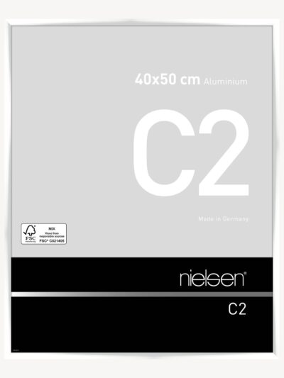 C2 Blanc brillant 40 x 50 cm