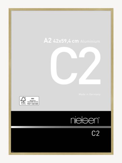 C2 Or mat brossé 42 x 59,4 cm