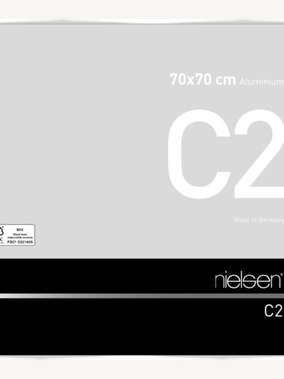 C2 Blanc brillant 70 x 70 cm