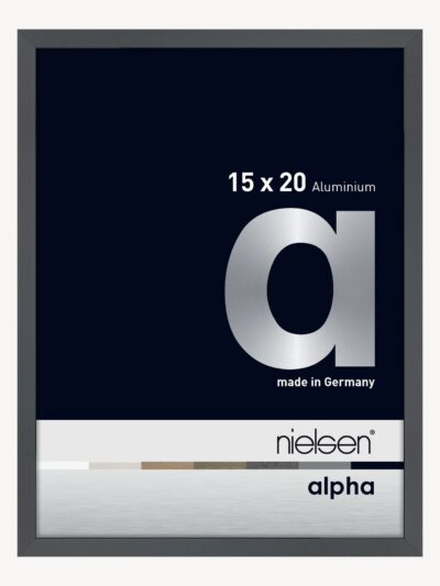 Alpha Gris ardoise 15 x 20 cm