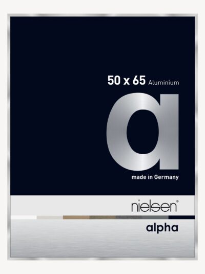Alpha Argent poli 50 x 65 cm