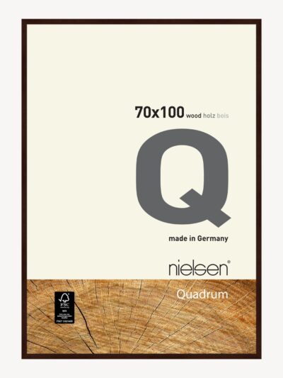 Quadrum Wengé 70 x 100 cm