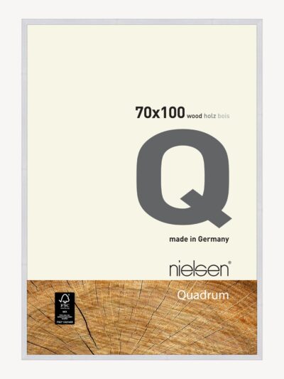 Quadrum Blanc neige 70 x 100 cm