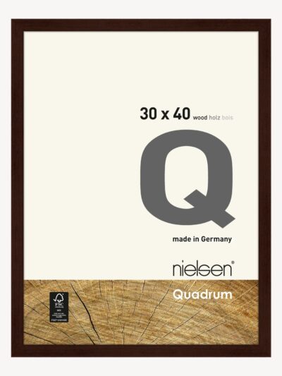 Quadrum Wengé 30 x 40 cm