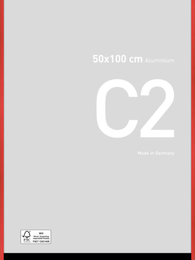 C2 Rouge 50 x 100 cm
