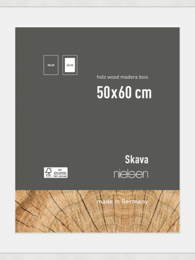 Skava 50x60/40x50 Blanc